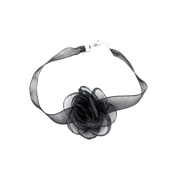 black camellia choker - Image 6