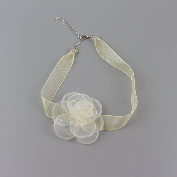 black camellia choker - Image 5
