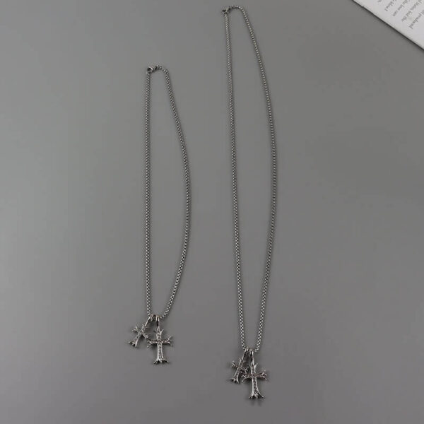 Double cross necklace - Image 3