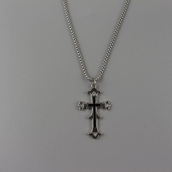Double cross necklace - Image 2