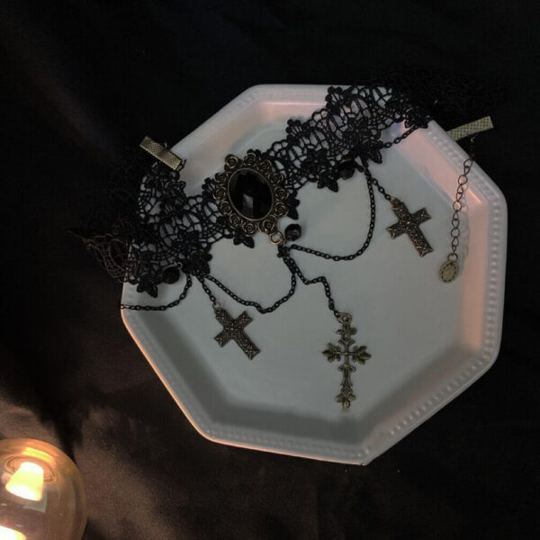 Goth lolita choker - Image 2