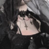 Goth lolita choker