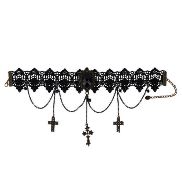 Goth lolita choker - Image 3