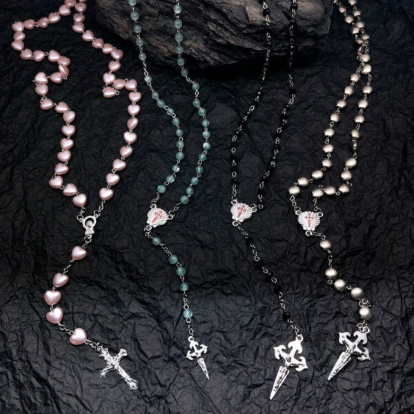 Gothic cross necklace - Image 5