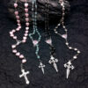 Gothic cross necklace