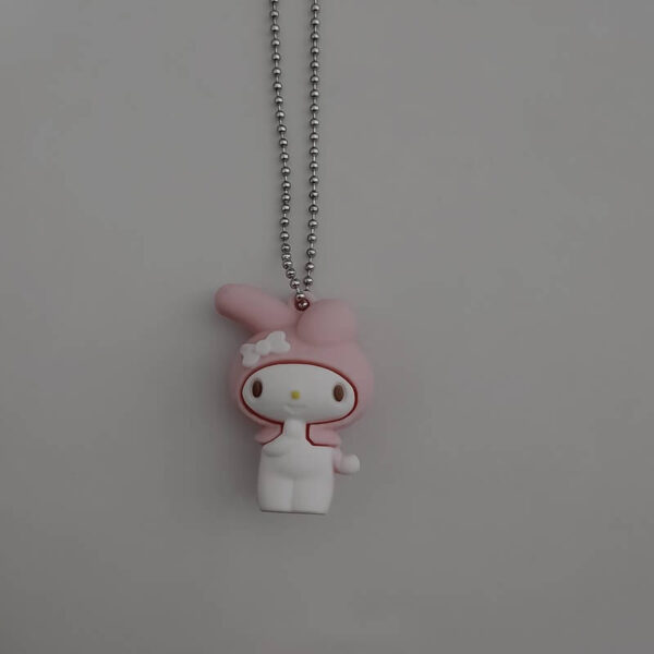 Harajuku cute melody kuromi necklace - Image 5