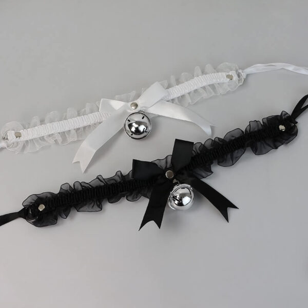 Lace bell necklace choker - Image 2