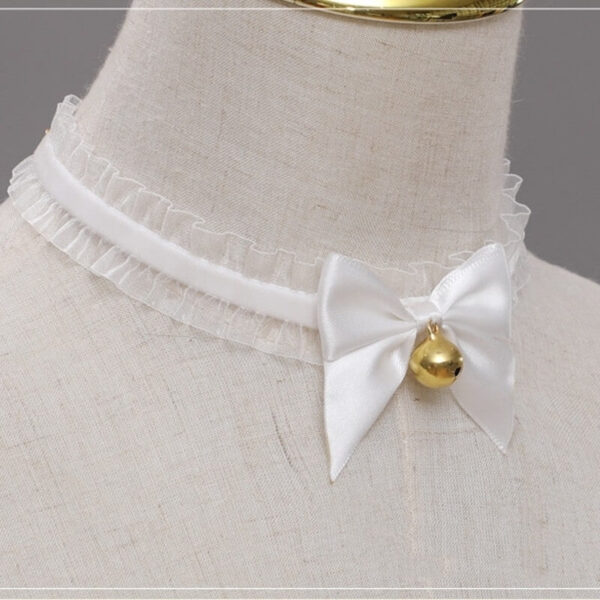 Lace bell necklace choker - Image 8