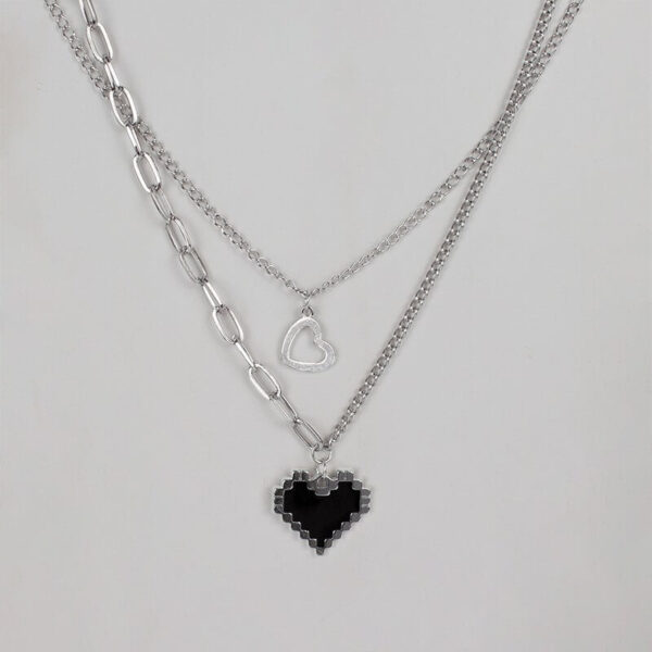 Pixel chains necklace