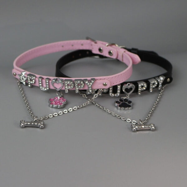 Puppy paw cute bone choker - Image 5