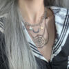 spider web necklace