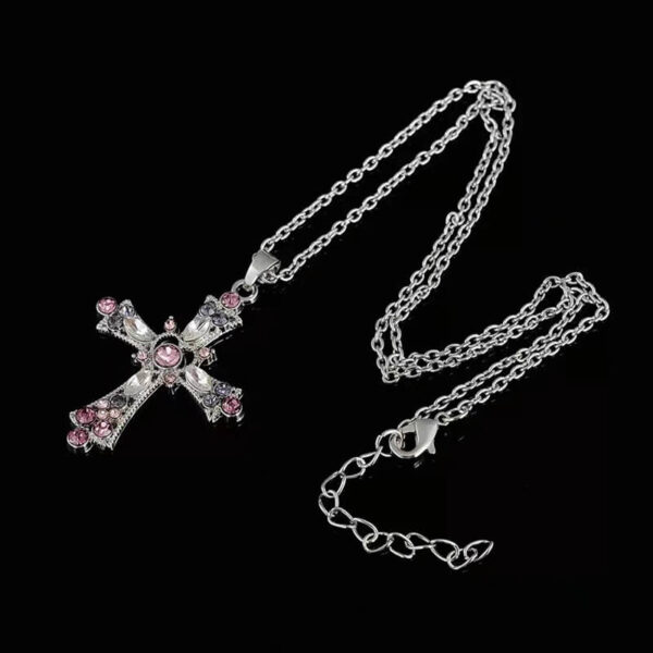 diamond cross necklace